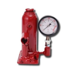 Masada Hydraulic Bottle Jack With Pressure Gauge 5-Ton MH-5P