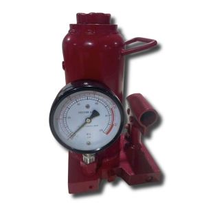 Masada Hydraulic Bottle Jack With Pressure Gauge 20-Ton MH-20P