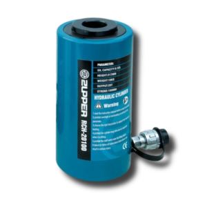 Zupper Hollow Plunger Hydraulic Cylinder 20-Ton 100mm RCH-20100